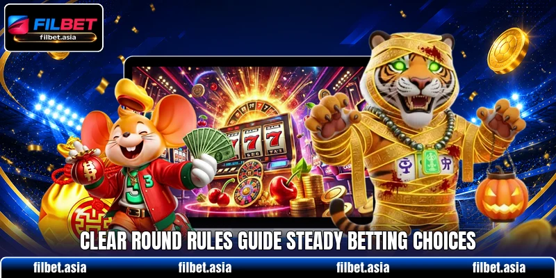 Clear round rules guide steady betting choices Clear round rules guide steady betting choices