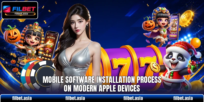 Mobile software installation process on modern apple devices Mobile software installation process on modern apple devices