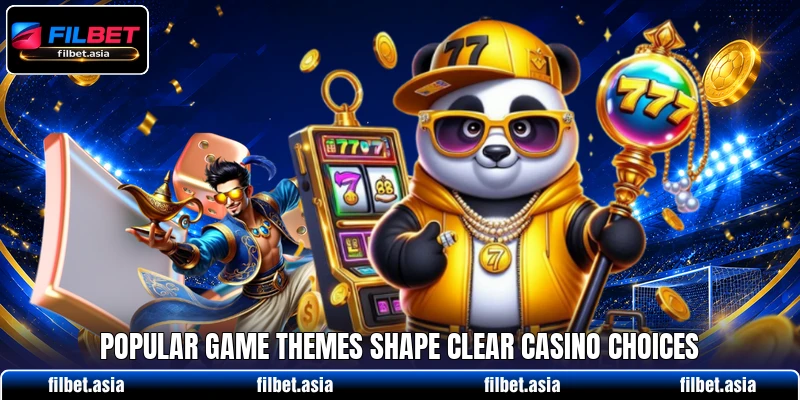 Popular game themes shape clear casino choices Popular game themes shape clear casino choices