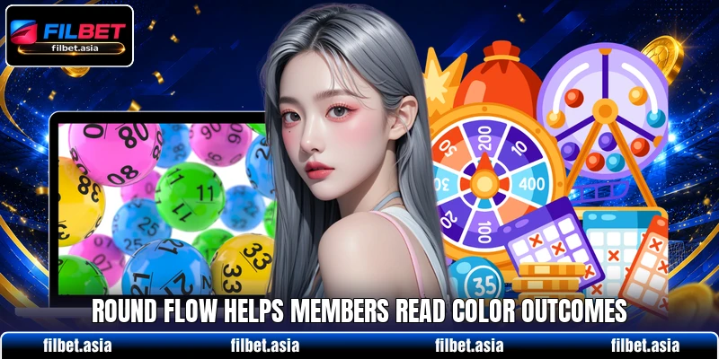 Round flow helps members read color outcomes Round flow helps members read color outcomes