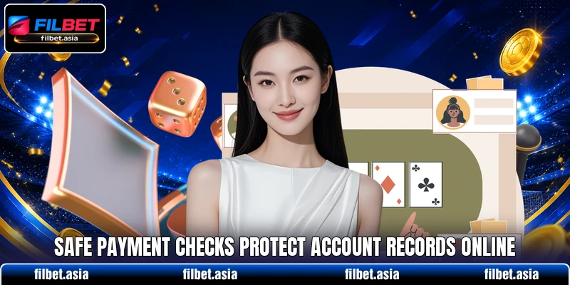 Safe payment checks protect account records online Safe payment checks protect account records online