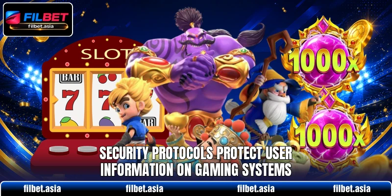Security protocols protect user information on gaming systems Security protocols protect user information on gaming systems